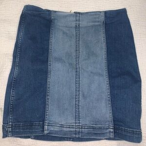 Denim Blue Skirt